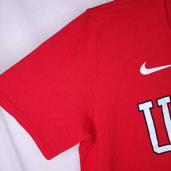 Nike USA Olympics T Shirt Mens Large Red Dri Fit Athletic Cut - Picture 3 of 10